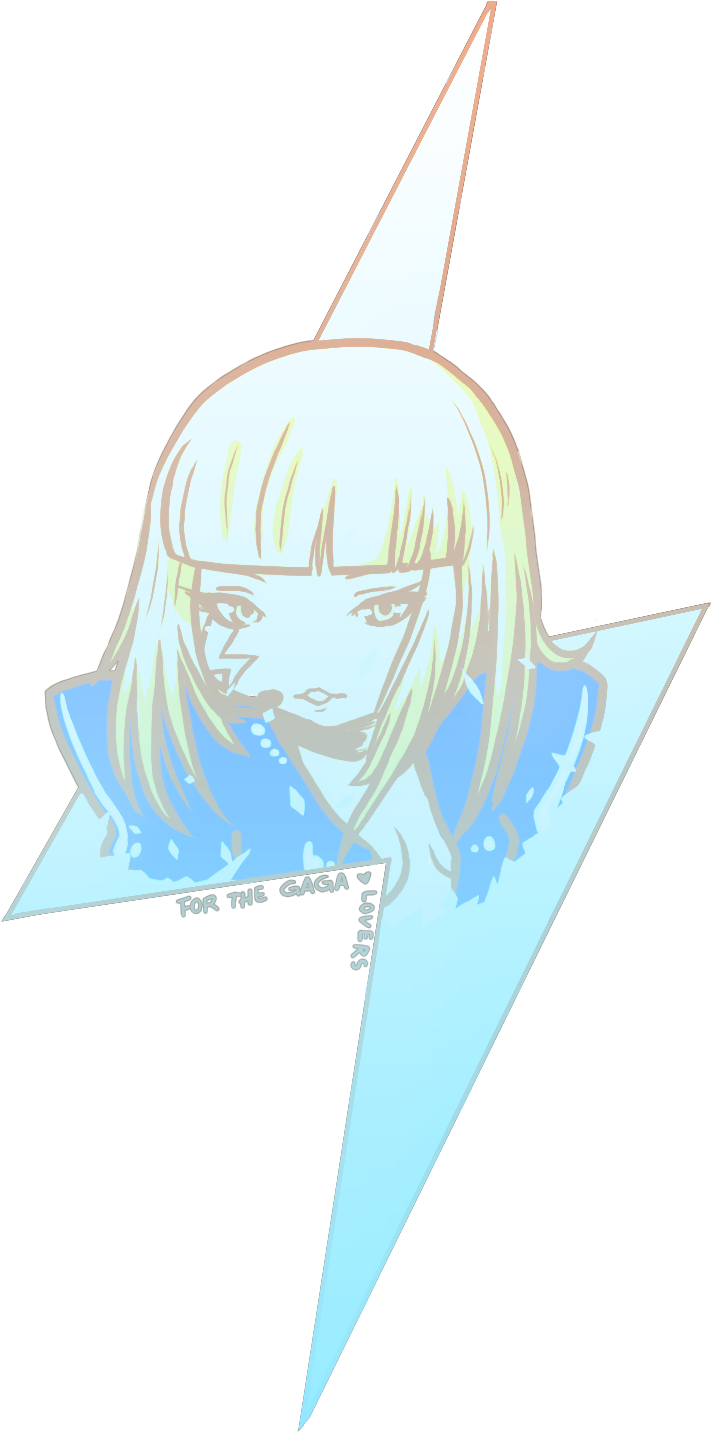 Lady Gaga Basic Thunder By Coldsilent-22 - Poster (900x1500)