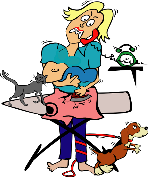 Funny Mother's Day Clip Art (498x596)