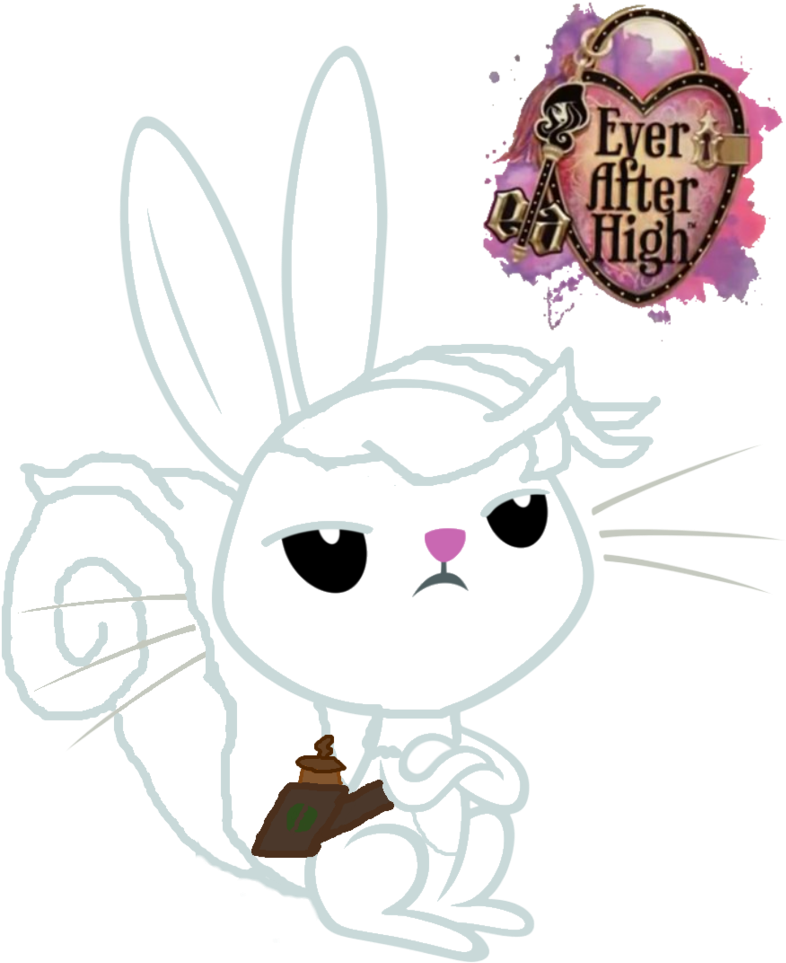 Angel Bunny As Pesky By Thunderfists1988 - Ever After High: Fairy Tail Ending [book] (808x988)