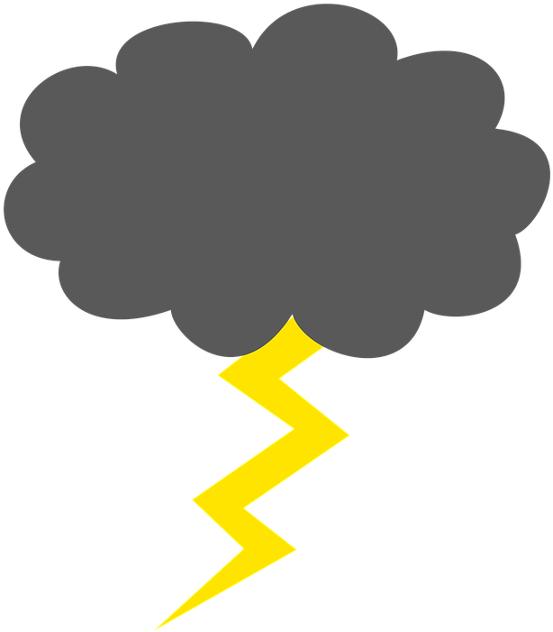 Cartoon Lightning 19, Buy Clip Art - Lightning (720x720)