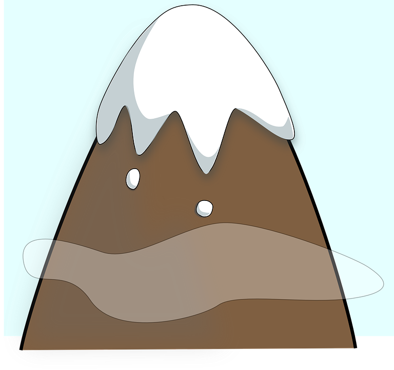 Thunder Cliparts 8, - One Mountain Clipart (900x843)
