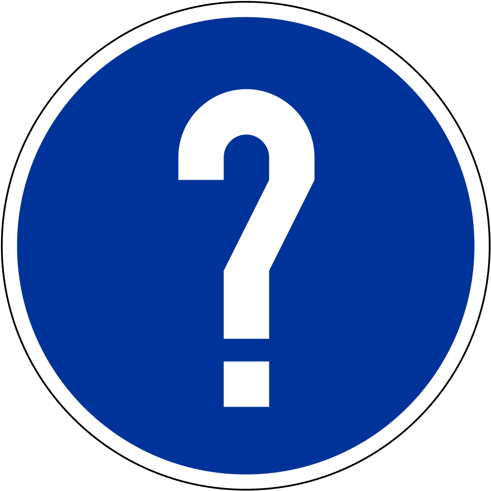 Zeichen 209-202 Question Mark - Windows Question Mark Icon (1024x1024)