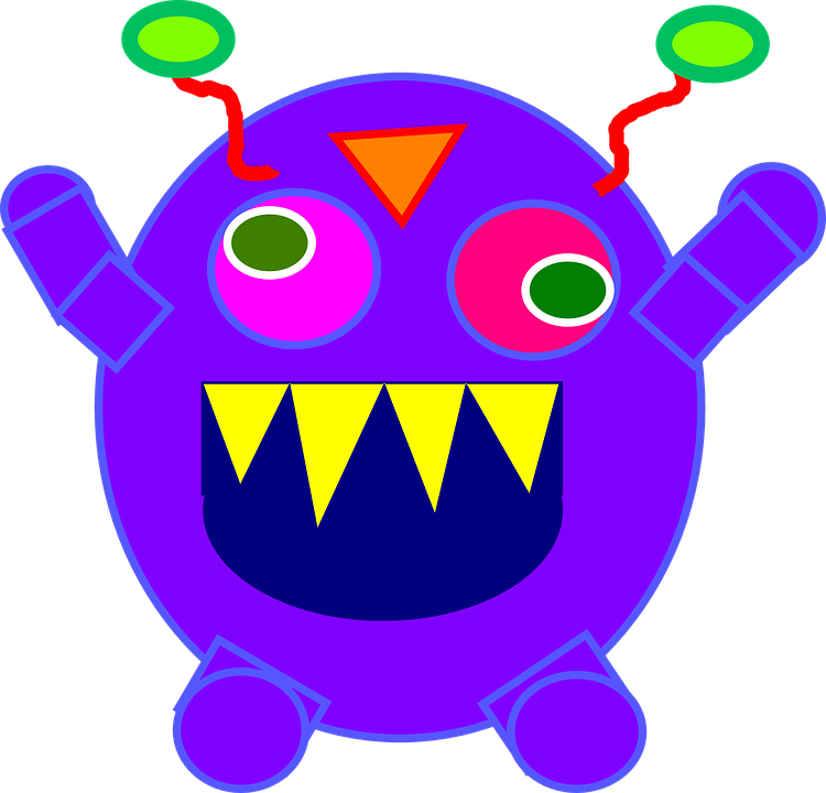 Clip Art - Monster Clipart (750x720)