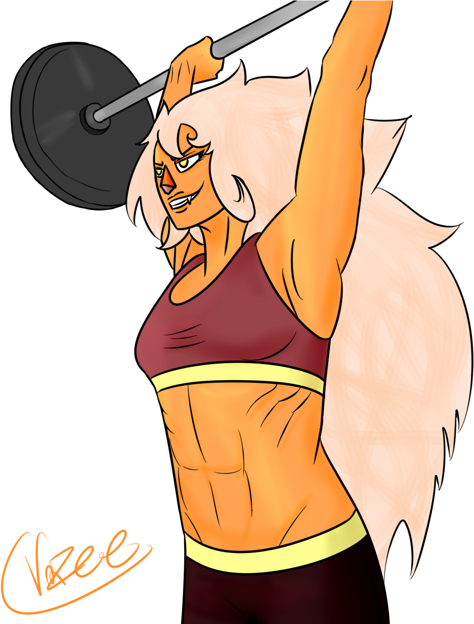 Crossfit Jasper By Cheshirechaoswolf Crossfit Jasper - Cartoon (987x1238)