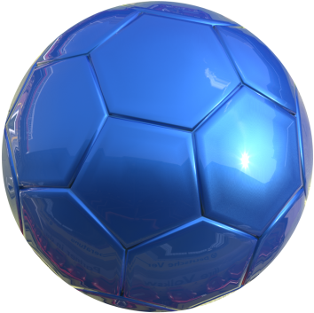 3d Soccer Ball [png 1024×1024] - Blue Soccer Ball Png (375x375)