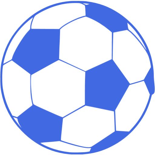 Blue Soccer Ball Png (512x512)