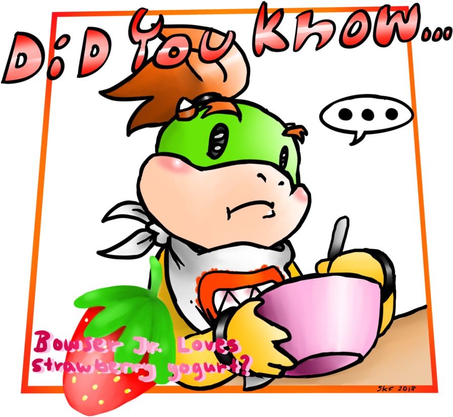 Did You Know By Screekeedee - Bowser Jr Happy Meal (920x869)