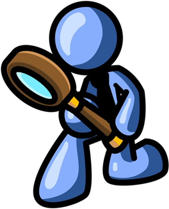 What My Action Research Involved - Magnifying Glass Clipart (754x754)