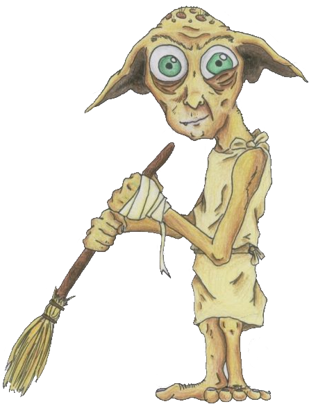 Houses Cleaning Jobs - Dobby The House Elf (460x590)