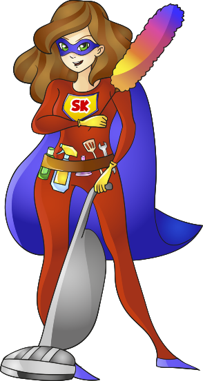 House Cleaning Canberra - Superhero Mom (294x553)