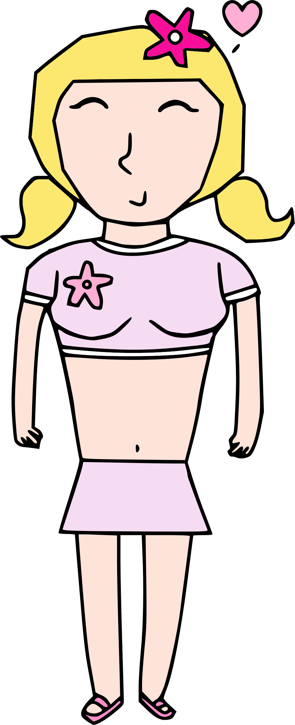 Teenage Girl - Transparent Female Teenager Clipart (937x2305)