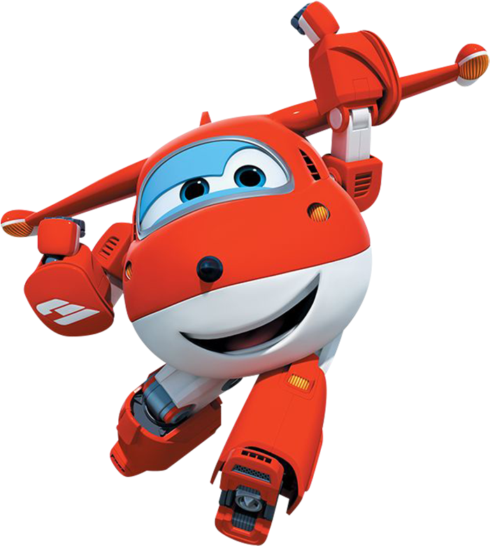 Super Wings Jett 01 - Super Wings Jett Png (718x800)
