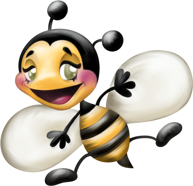Free Honey Bee Drawing Beehive Clip Art Clown Cartoon - Free Honey Bee Drawing Beehive Clip Art Clown Cartoon (800x800)