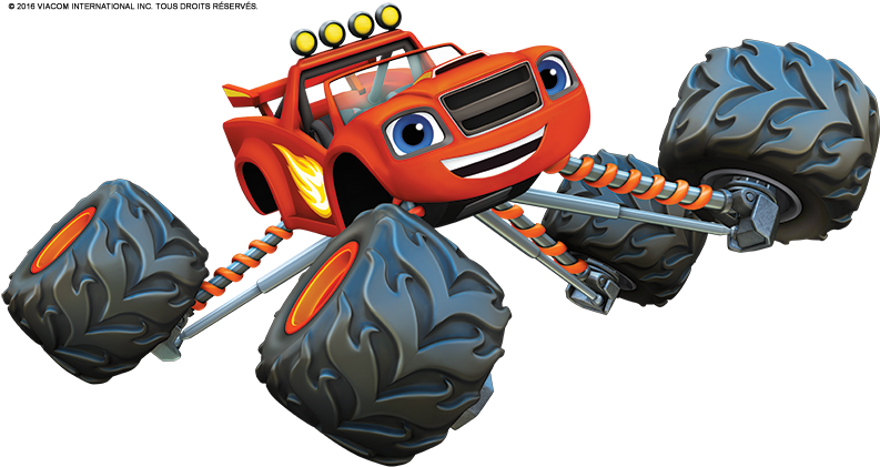 Blaze Et Les Monster Machines - Blaze And The Monster Machines Png (800x436)