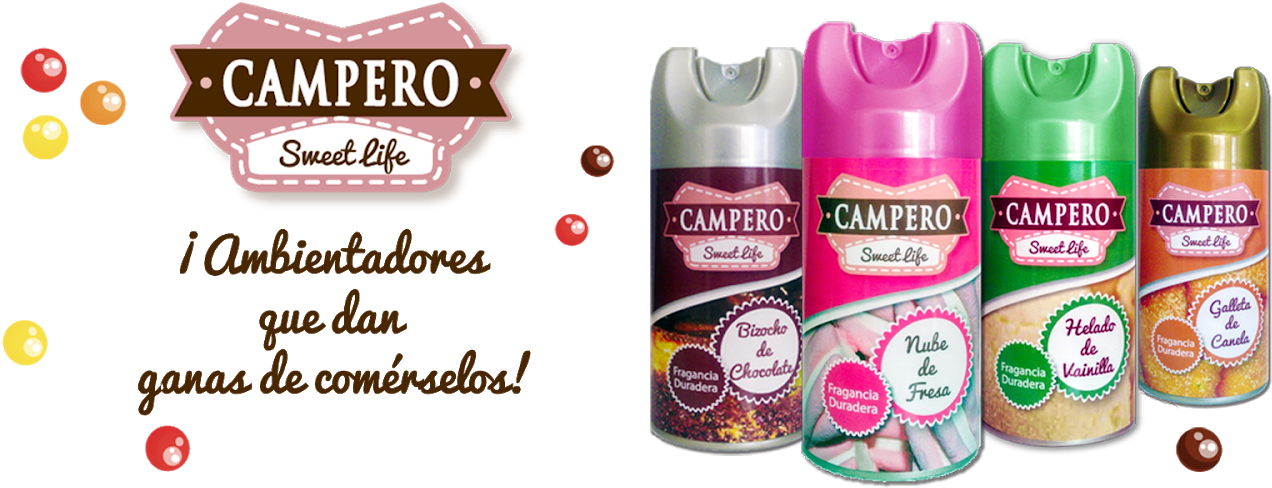 Vinfer Es La Empresa Que Fabrica La Marca Campero Junto - Ambientadores Campero (1600x512)