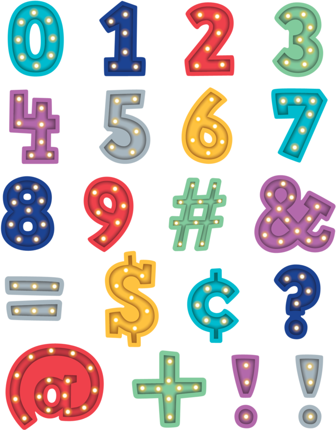 Marquee Alphabet Stickers Alternate Image C - Teacher Created Resources Tcr3519 Marquee Alphabet (900x900)