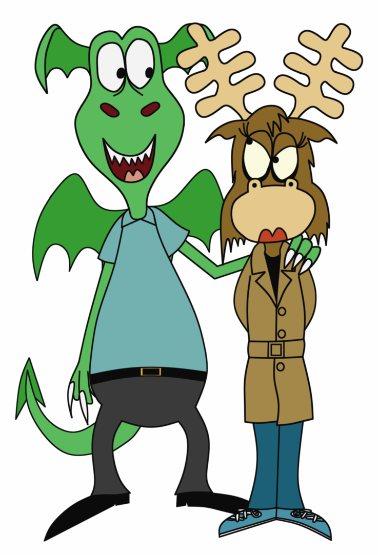 Tricky And Claudia By Sumperson - Cartoon (737x1083)