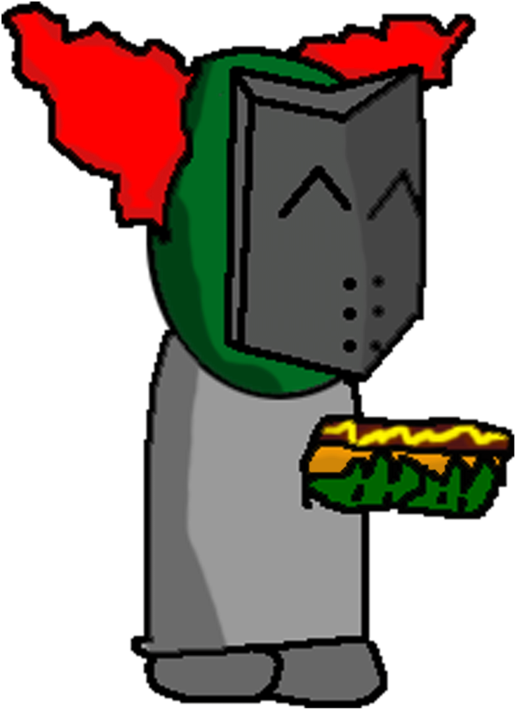 Tricky And His Hotdog By Mrtheamazingdude - Tricky And His Hotdog By Mrtheamazingdude (779x1025)