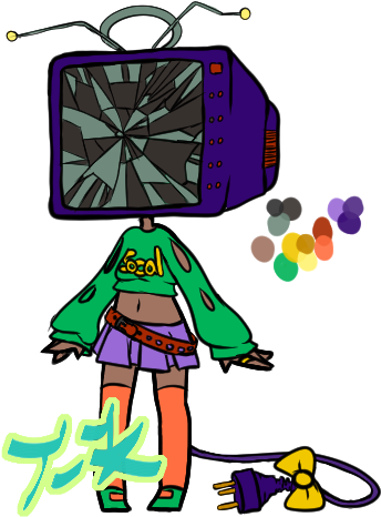 Tv Head Adobt - Television (500x500)