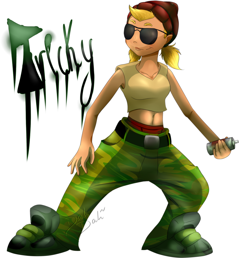 Subway Surfers By Dahdahcannibal - Subway Surfers Tricky Drawing (867x922)