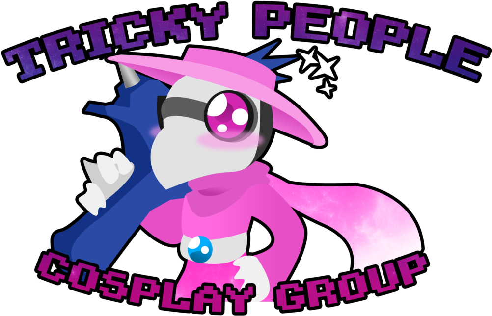 Tricky People Cosplay Logo Thing By Glitchgoat - Cartoon (1024x676)