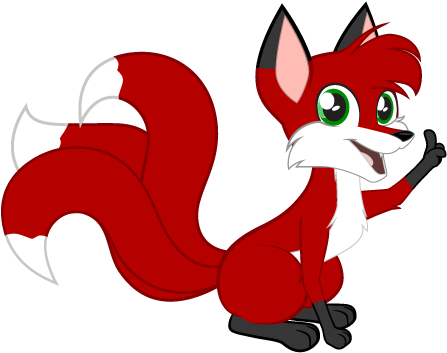 Tricky Fox New Design By Trickyfox93 - Cartoon (650x420)