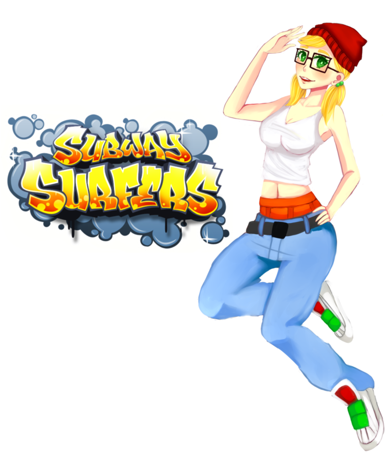 Subway Surfers ~ Tricky By Suszuki - Subway Surfers Game Logo (884x1024)