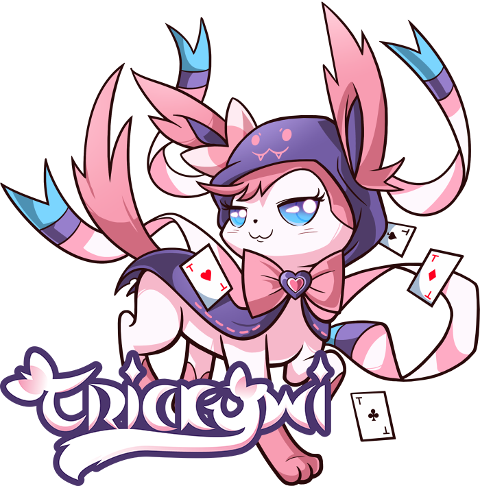Sylveeeeee By Trickywolfy - Trickywi Pokemon (700x709)