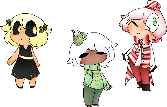 [ Open ] Christmas Adoptables - Cartoon (650x400)