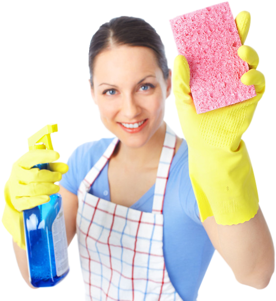 Cleaning Lady - Cleaning (582x630)