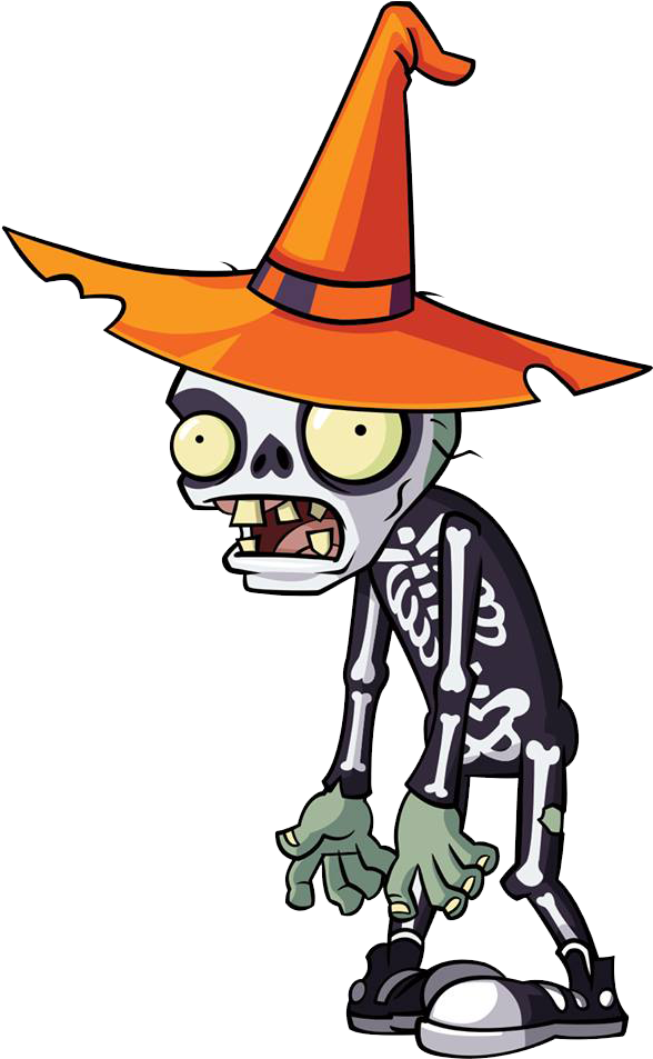 Hdconeheadcostume - Plants Vs Zombies 2 Zombie (587x960)