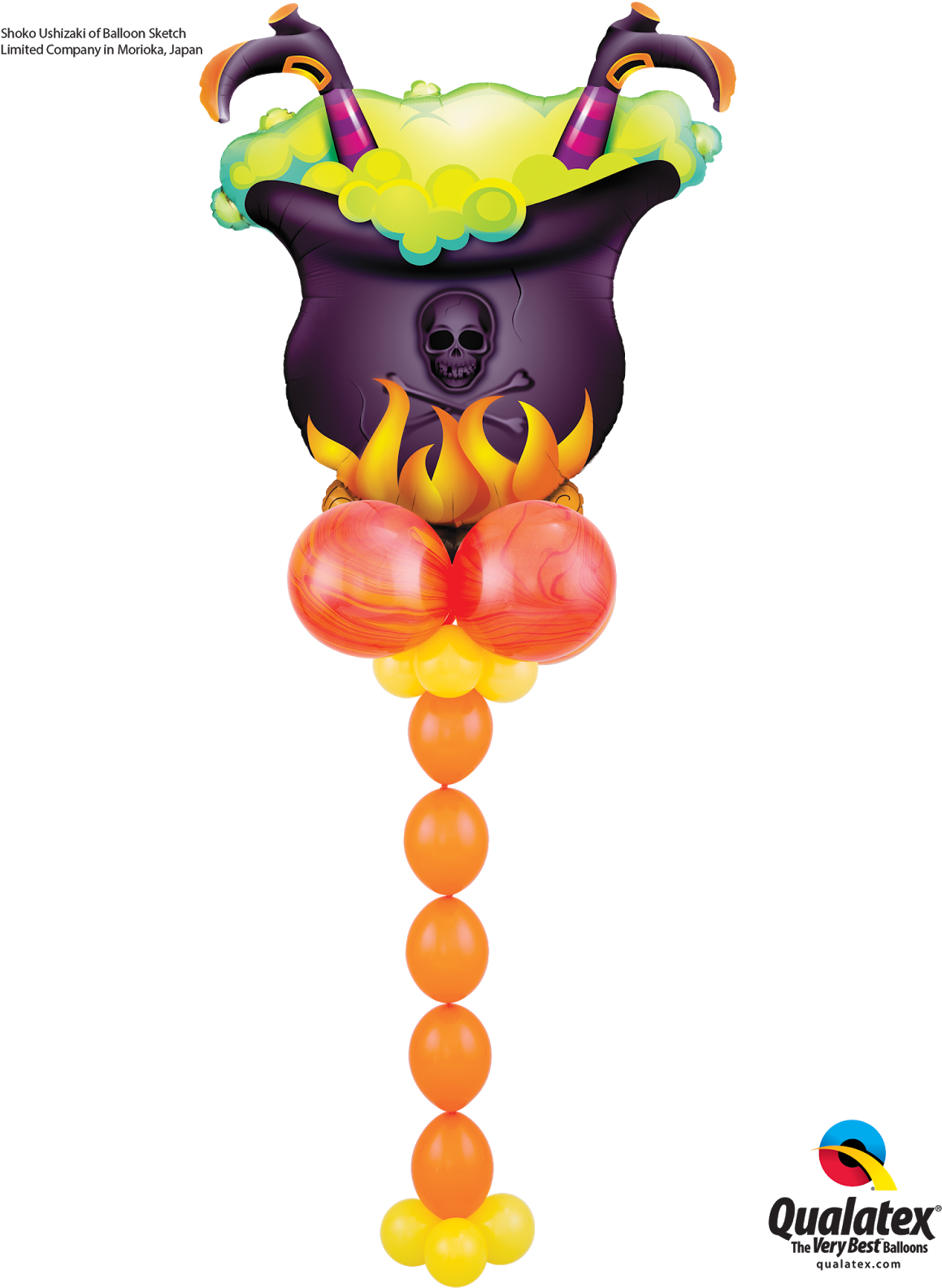 Double, Double, Halloween Decor Will Be No Trouble - Burton & Burton Toy Foil Balloon 40" (1200x1600)