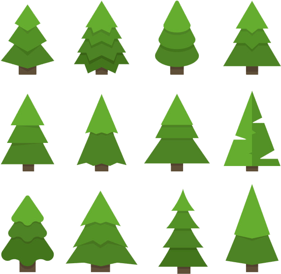 Fir Euclidean Vector Stock Illustration - Christmas Day (650x610)