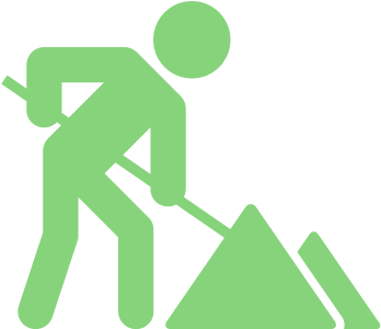 Construction Cleanup - Construction Icon (400x400)