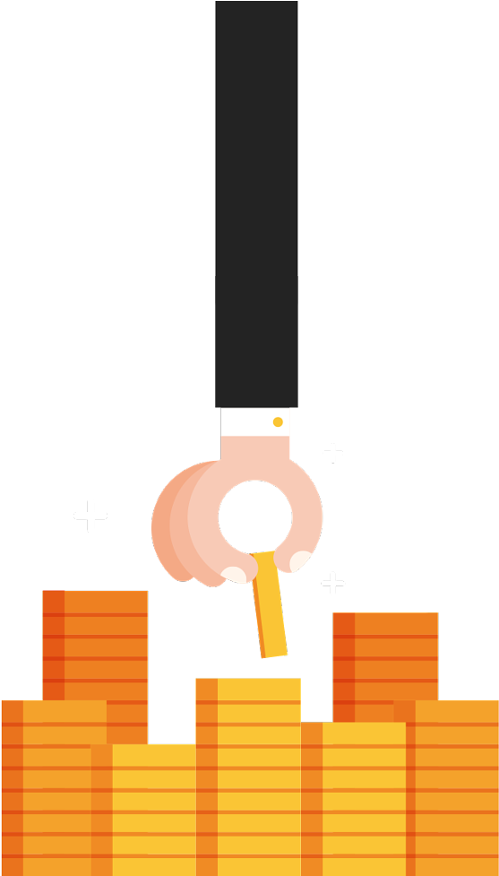 Get Started - Loan Illustration Png (850x976)