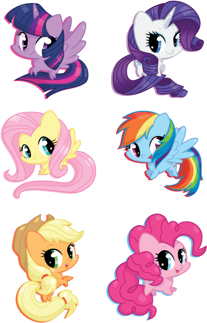 Mlp Fim Sticker Sheet By Kmwolf On Deviantart - My Little Pony Png (730x1095)