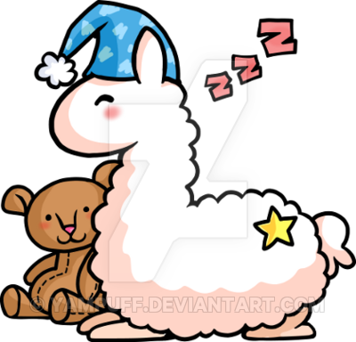 Pajama Llama By Yampuff - Pajama Llama (400x384)