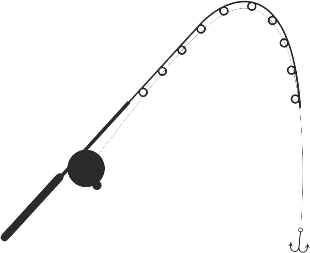 Fishing Pole Transparent Images All Clip Art Image - Fishing (1103x603)