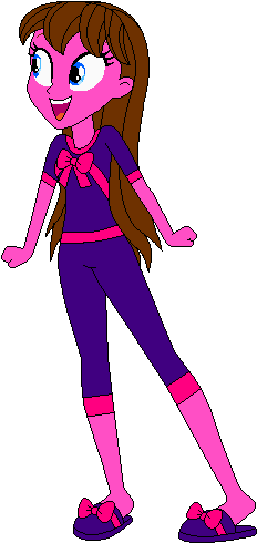 Katie Jadie In Her Pajamas By Magic Kristina Kw - Comics (263x511)