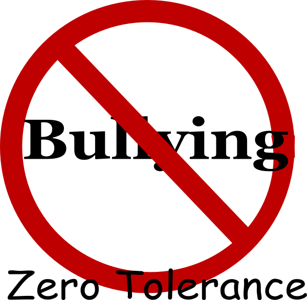 Stop Bullying Sign Isolated On White Background Clip - State Bank Of India (600x586)