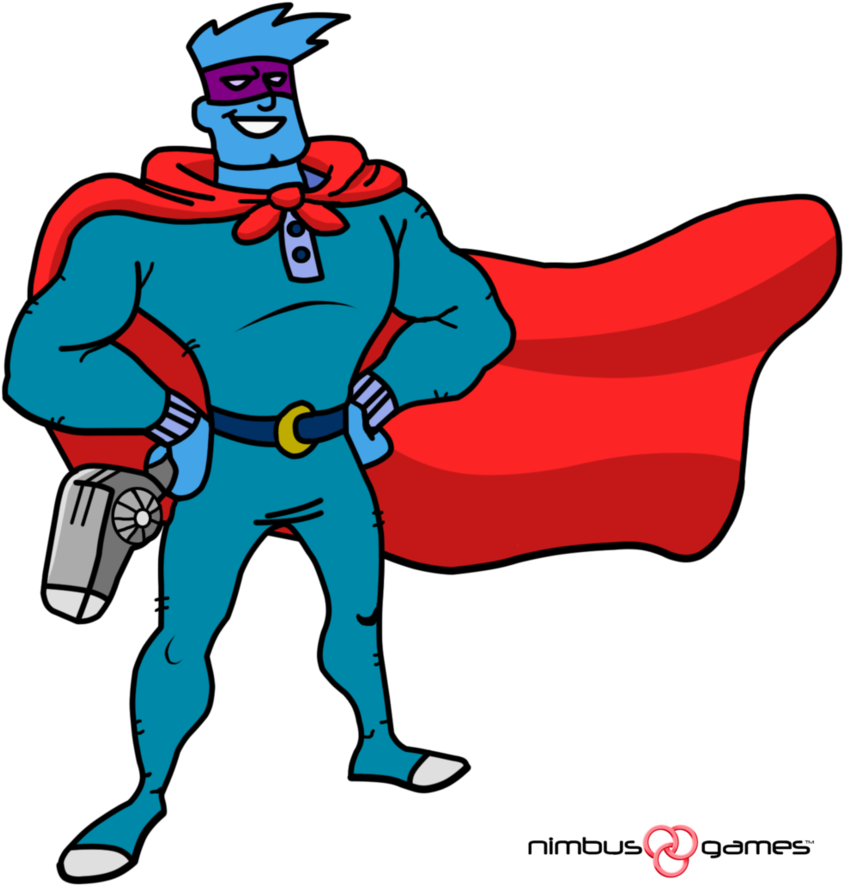 Pajama Man By Nimbusgames - Pajama Sam Pajama Man (879x908)