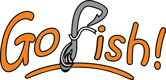 Fishing Clipart Go Fish - Go Fishing Sign (582x282)