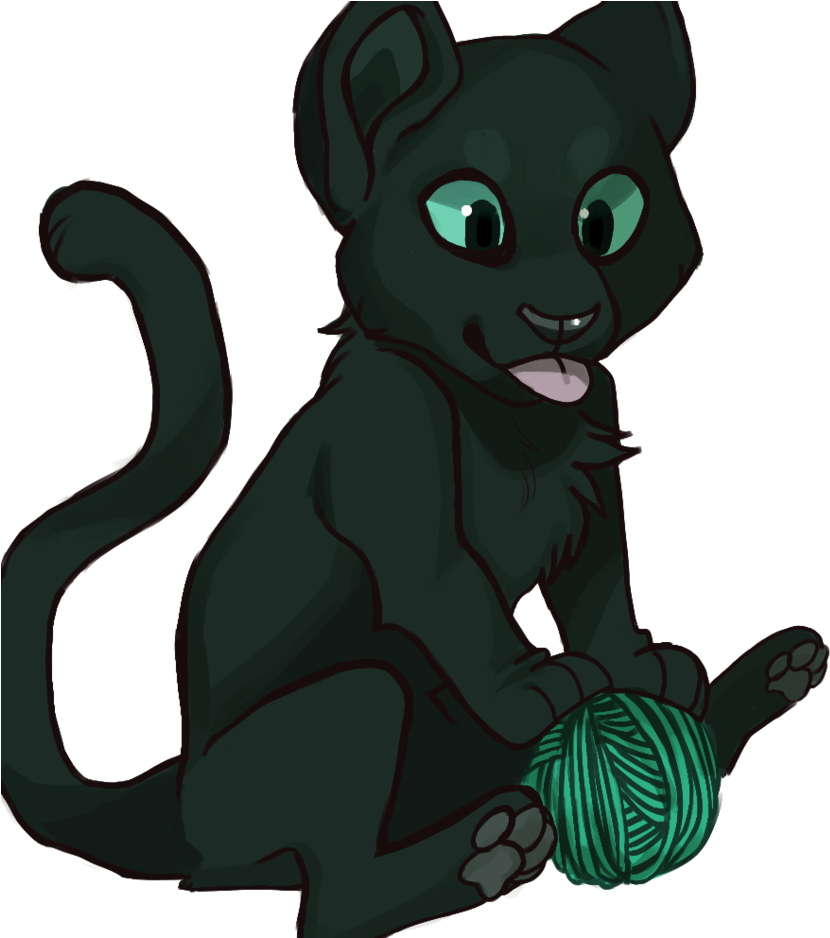 Yarn Ball By Cyber Hound - Cartoon (852x937)
