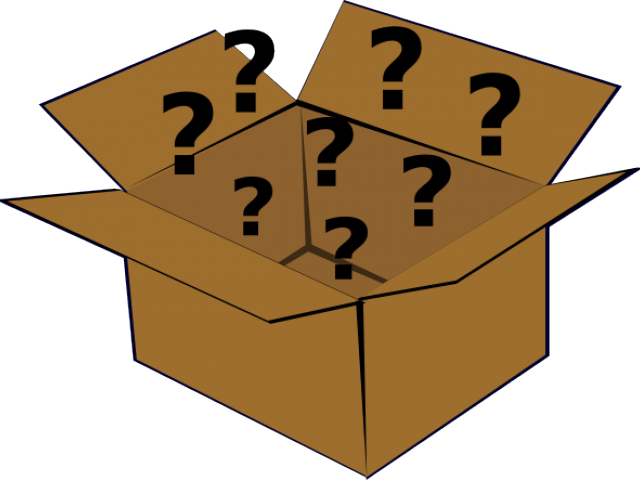 Mystery Box 2 Clip Art At Clker - Open Green Box Png (640x480)