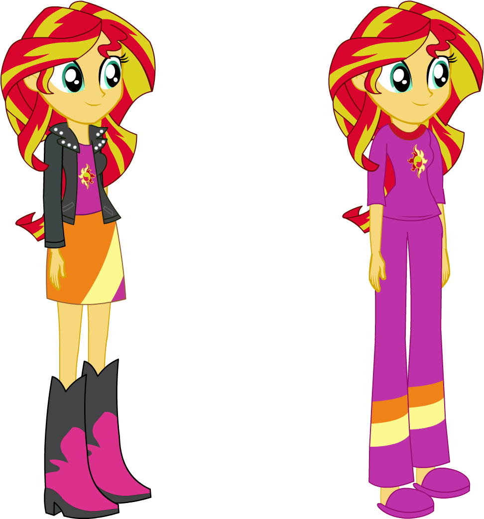 Eqg Sunset Shimmer Flash Puppet By Yoshigreenwater - Sunset Shimmer (1920x1080)