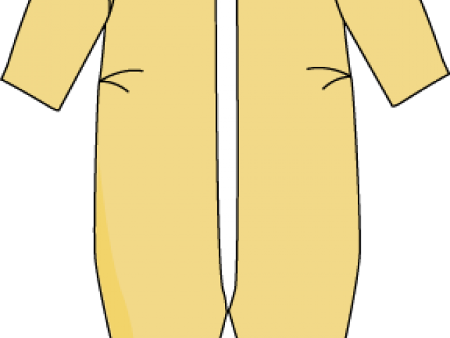 Yellow Clipart Pajama - Cartoon (640x480)