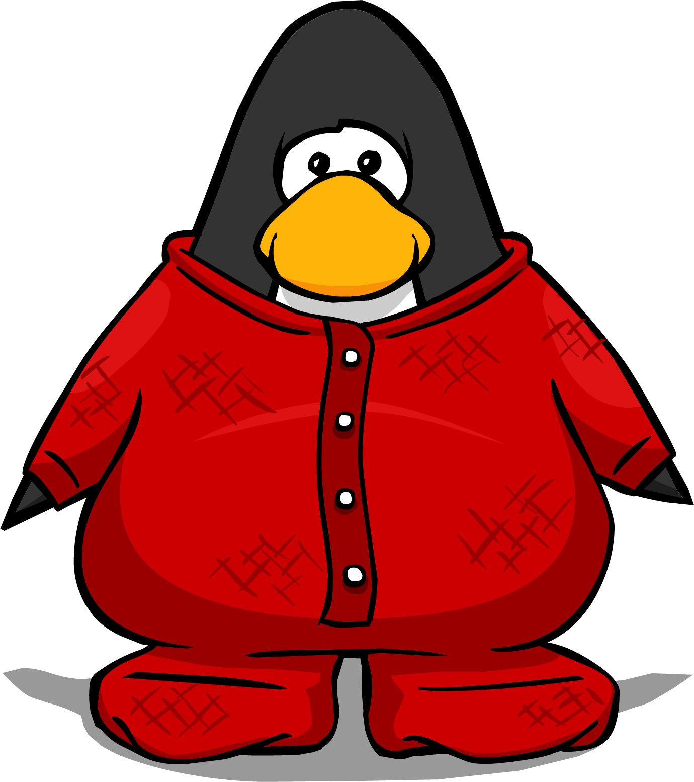 Long Johns From A Player Card - Club Penguin Boa (1380x1554)