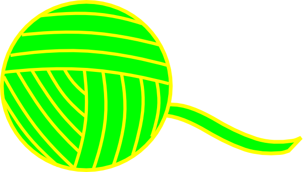 Cartoon Ball Of Yarn (600x342)