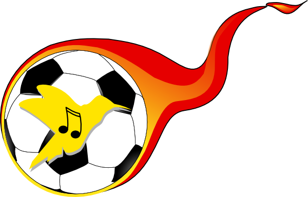 Soccer Ball Clip Art - Custom Flaming Soccer Ball Throw Blanket (600x384)