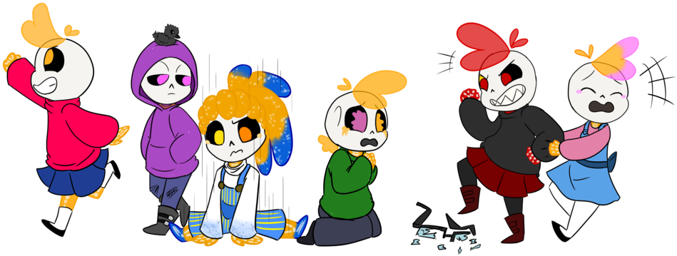 Papyton Fanchild By Thenightmaregirls - Papyton Cookie (1024x456)